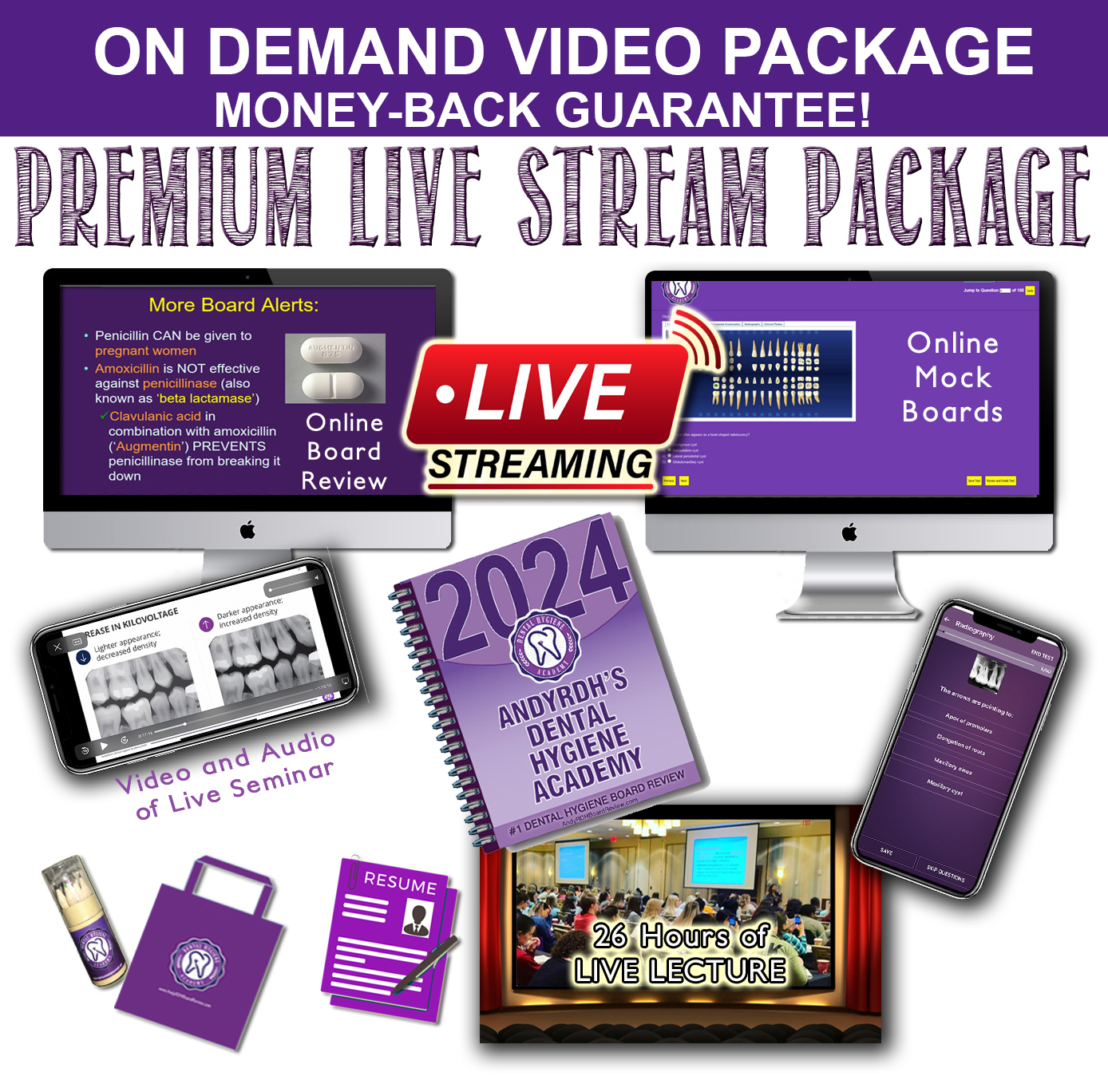 PREMIUM LIVE STREAM 2024 PACKAGE